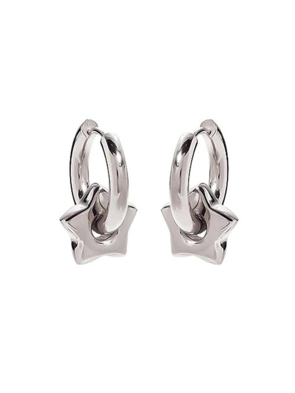Star Hoop Earrings For Women Jewelry Gifts
